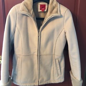 Esprit Faux Suede and Fur Lined Jacket, small.